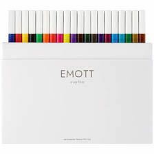 新品未開封　MITSUBISHI PENCIL EMOTTO Color Pen 40色セット　エモット　カラーペン