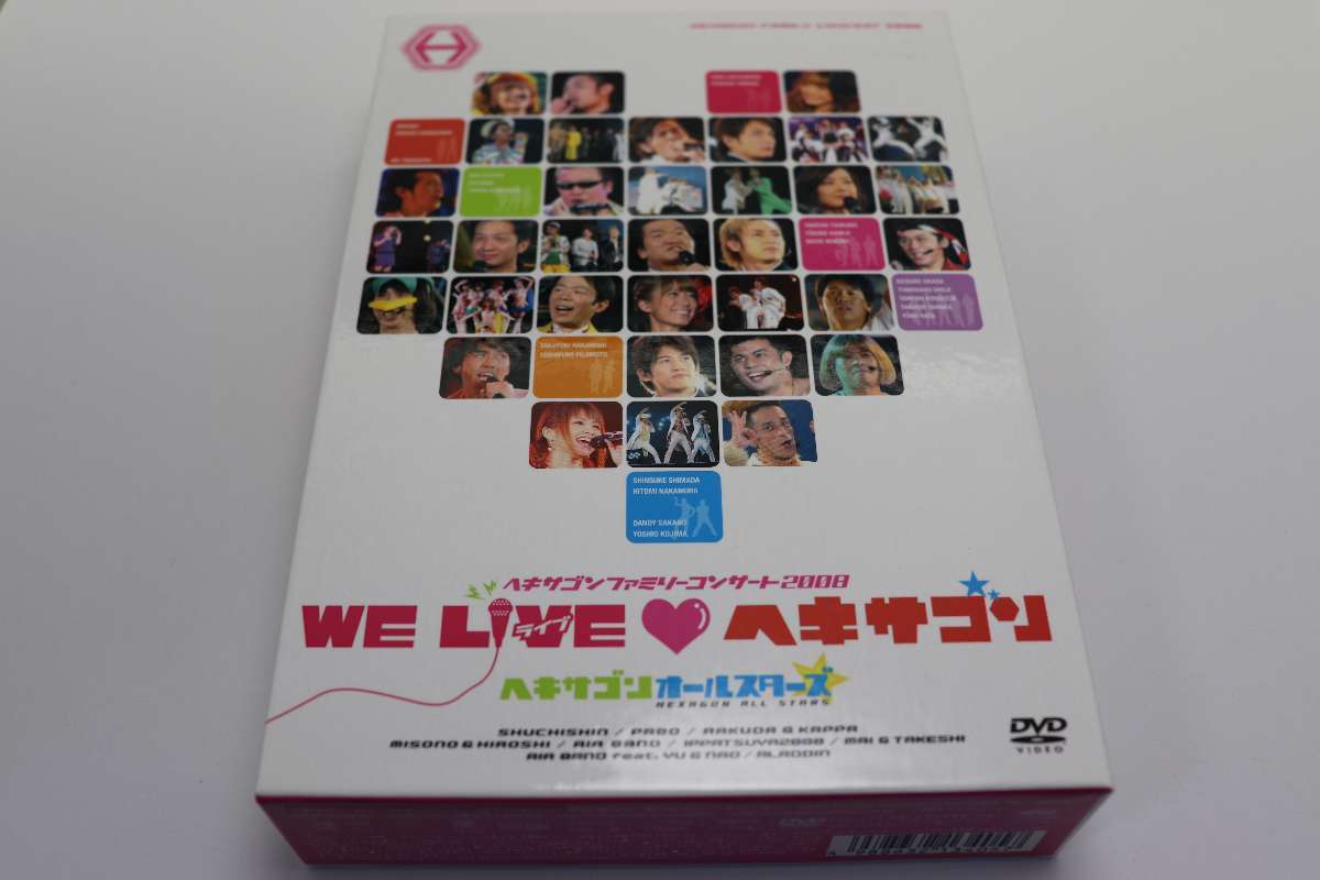 ■ＤＶＤ■ヘキサゴン　ファミリーコンサート２００８　ＷＥ　ＬＩＶＥ　ヘキサゴン■ヘキサゴンオールスターズ■