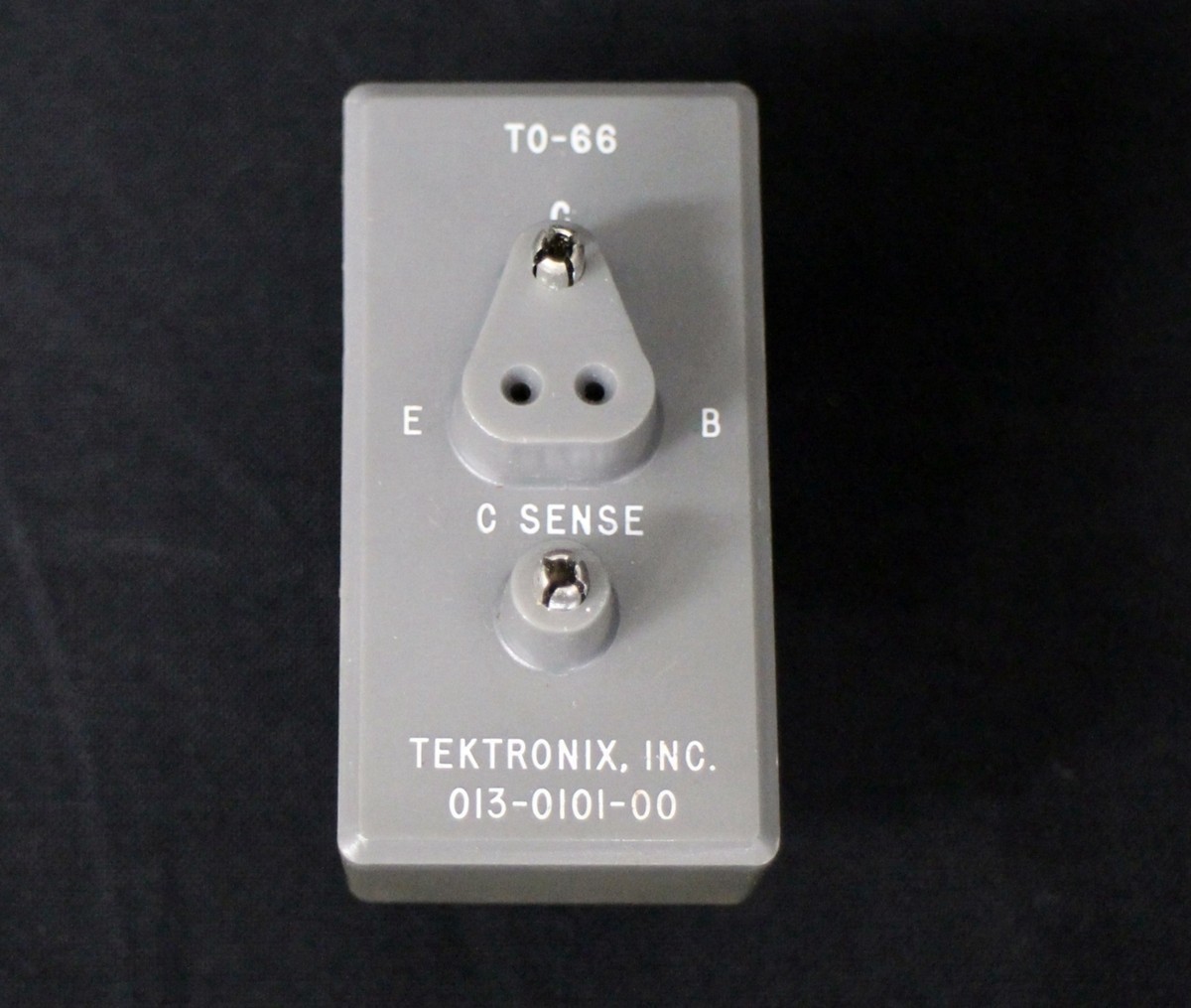 【正常動作品】Tektronix 013-0101-00 カーブトレーサー・フィクスチャ