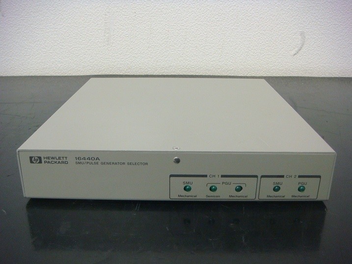 【正常動作品】HP 16440A SMU/Pulse ジェネレータ・セレクタ