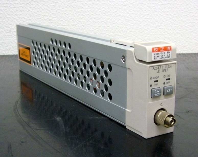 【正常動作品】ANDO AQ4211 (155) 1550nm 0dBm SM LDユニット