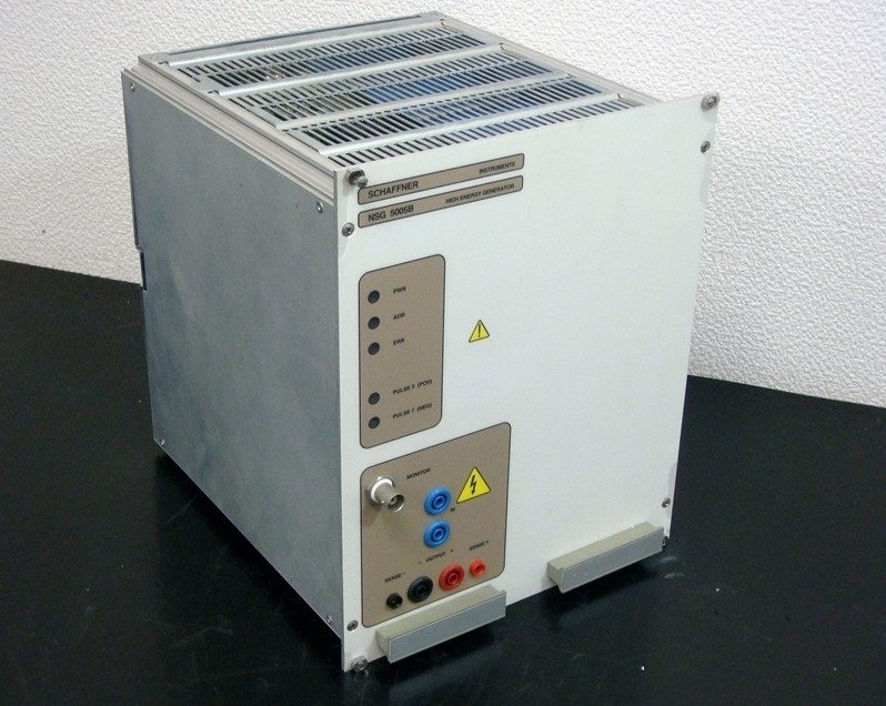 【正常動作品】SCHAFFNER NSG5005B 60V 120A Surge Pulse Source