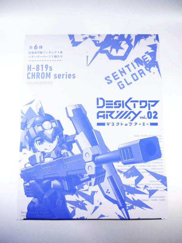 f デスクトップアーミー DESKTOP ARMY vol.02 クロムシリーズ 全6種 可動フィギュア