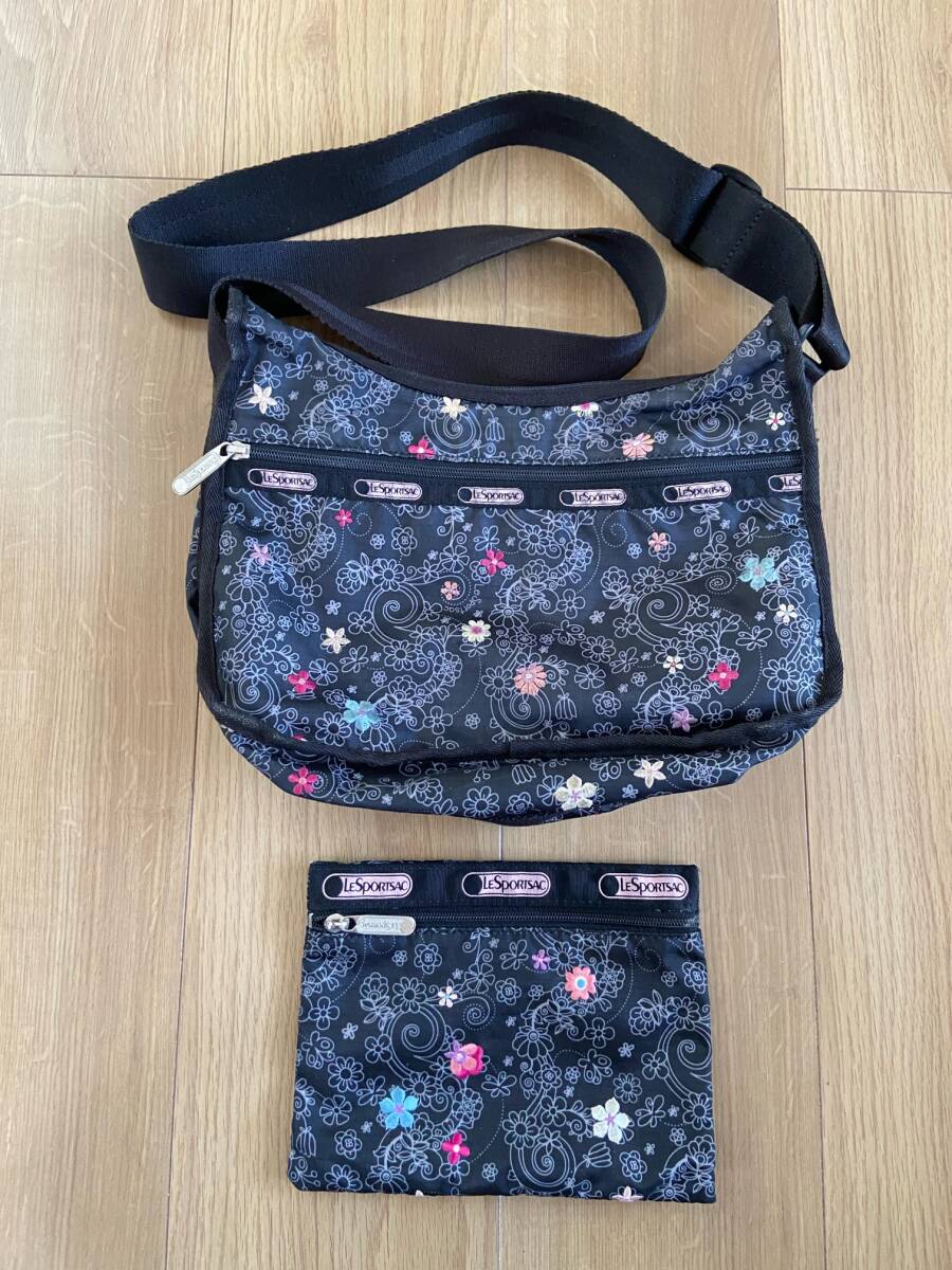 LeSportsac ショルダーバッグ ハワイ限定 ポーチ　セット