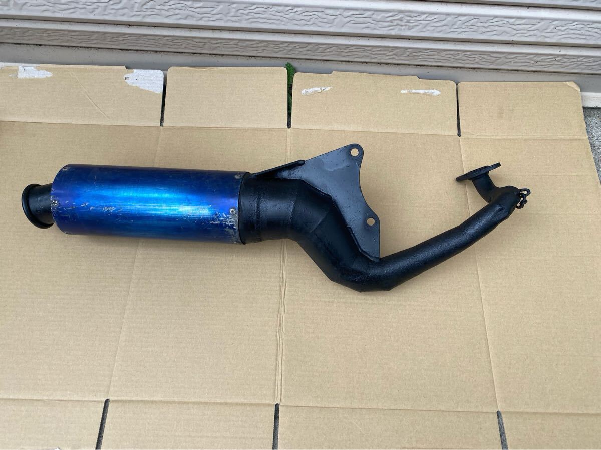 スズキ ZZ セピア レッツ2 ZERO チャンバー 社外 マフラー 2スト SUZUKI ゼロ