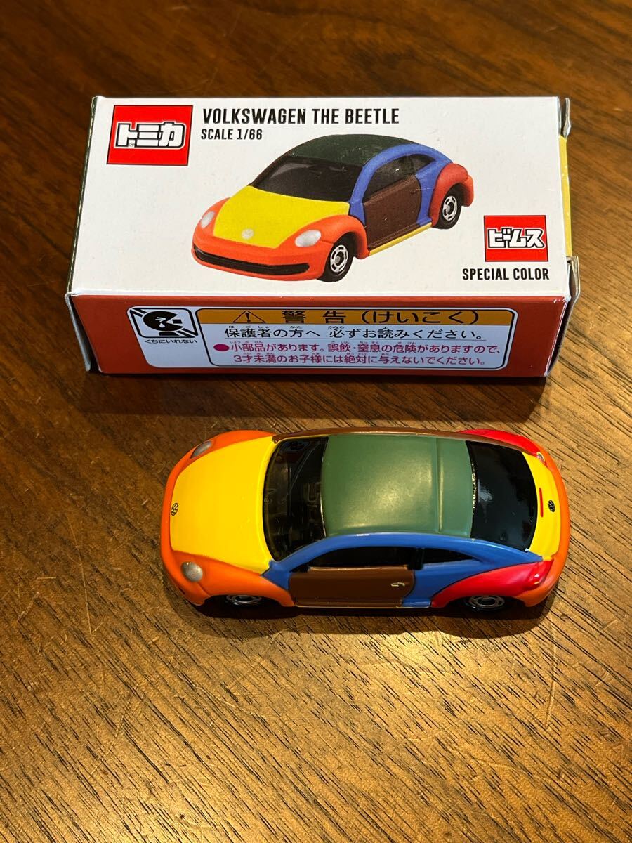 ★即決★TOMICAトミカ★ビームス beamsコラボ★volkswagen the beetleフォルクスワーゲンビートル★中古★