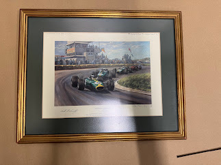LOTUS SEVEN/ロータスセブン Alan Fearnley/アラン・ファーンリー作 WINNING COMBINATION サイン入り 134/850