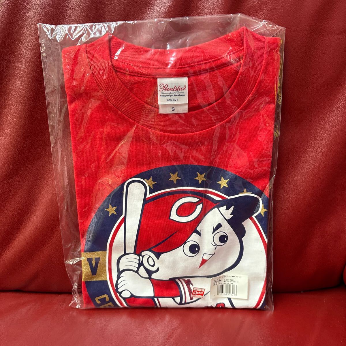 未開封品 広島カープ　2017リーグ優勝　Tシャツ サイズS デイリー