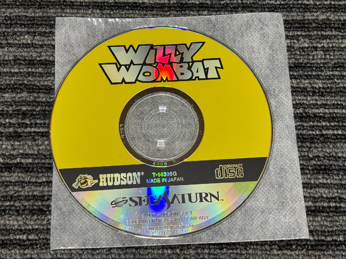 セガサターン ソフト ウィリーウォンバット WILLY WOMBAT SEGA SATURN SS