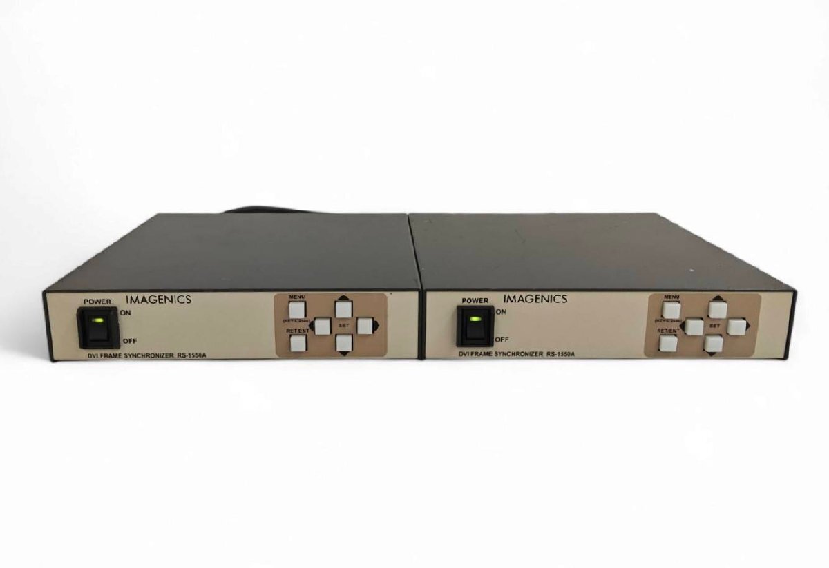 DVI/HDMIフレームシンクロナイザ IMAGENICS イメージニクス RS-1550A 沖縄離島発送不可