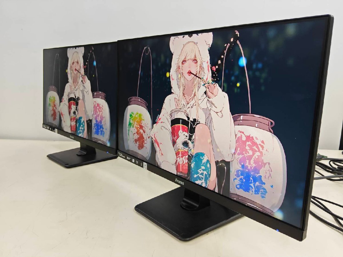 在庫2 同梱可　iiyama モニター ディスプレイ XU2493HS-B3 23.8型 沖縄離島発送不可 XU2493 HS B3