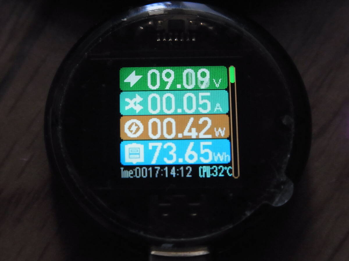 USB-C 電圧 電流 テスター 管理1049