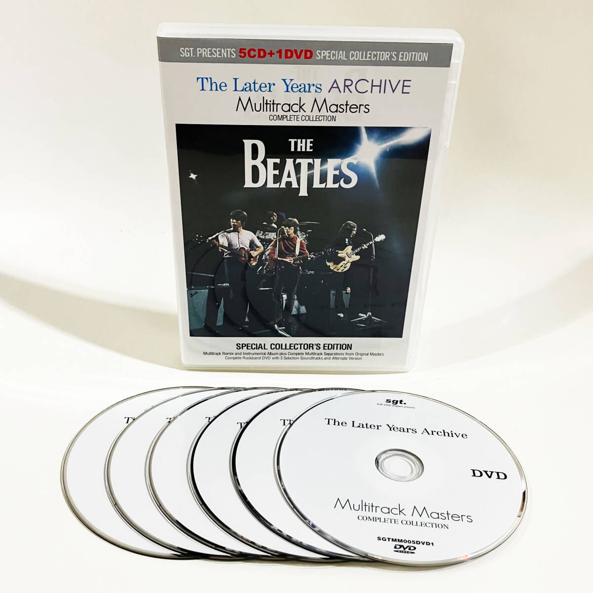 【送料無料！】THE BEATLES ザ・ビートルズ「The Later Years ARCHIVE Multitrack Masters COMPLETE COLLECTION」5CD+1DVD