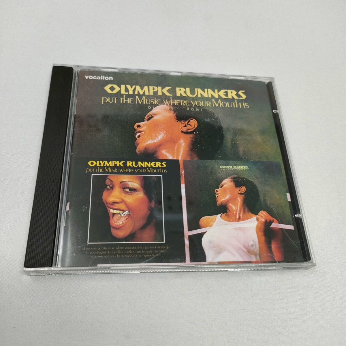 輸入盤　CD Olympic Runners / Put The Music Where Your Mouth Is & Out In Front オリンピックランナーズ　即決　送料込み