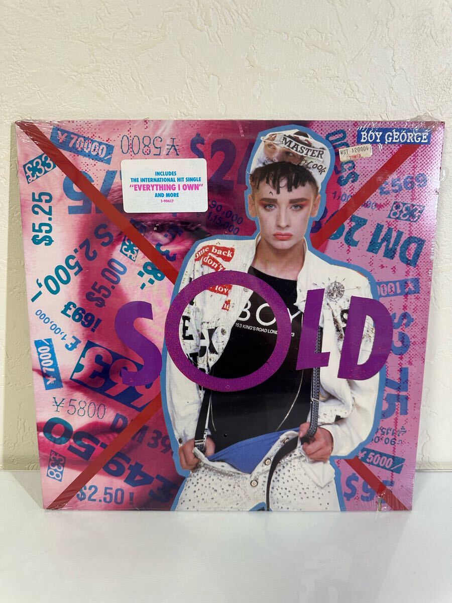 BOY GEORGE / SOLD 1-90617 レコード LP盤 再生未確認 シュリンク梱包済み