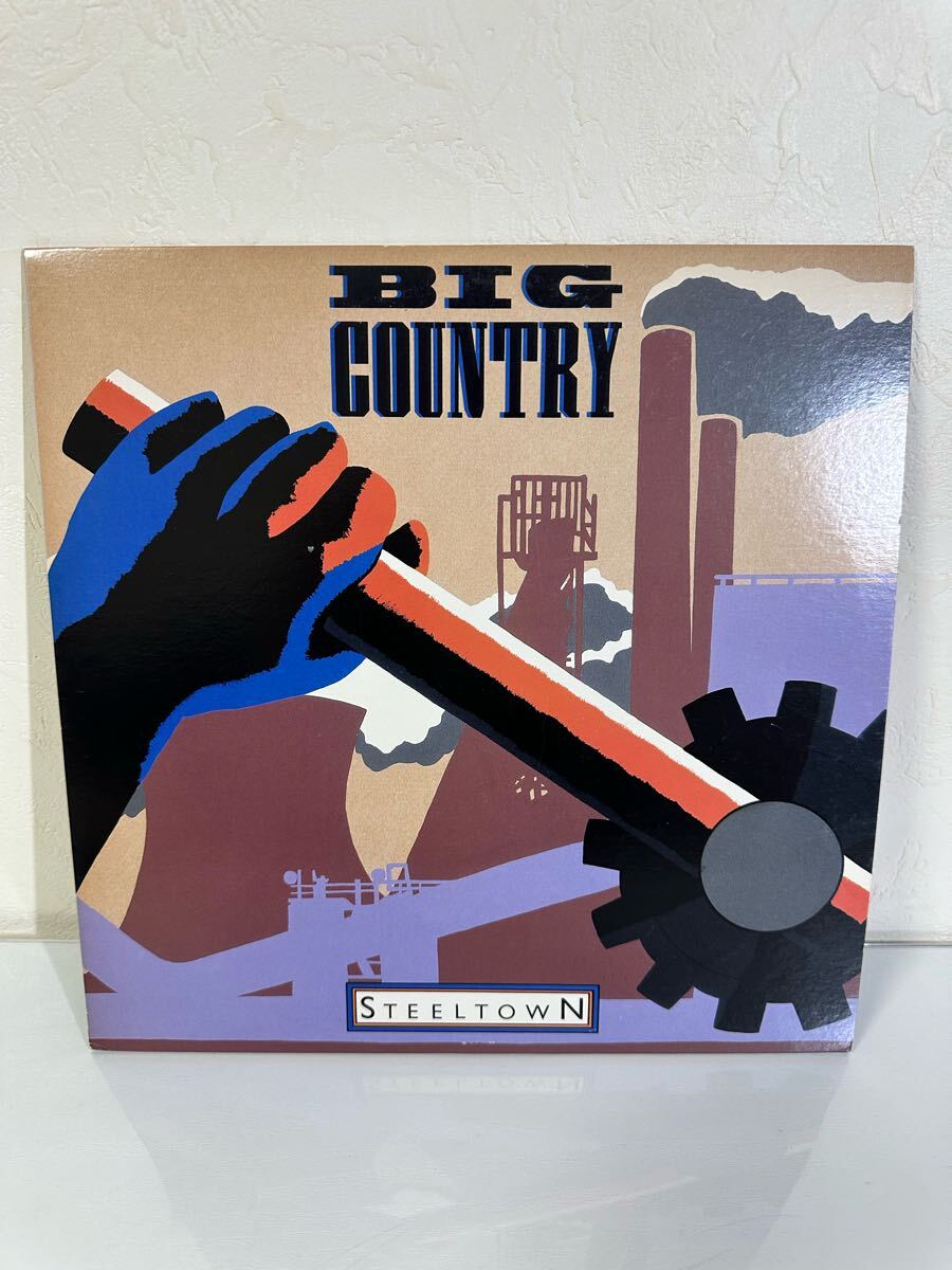 ビッグ・カントリー / スティールタウン ビッグ・カントリーll 25PP-141 レコード LP盤 帯、歌詞カード付き 再生未確認