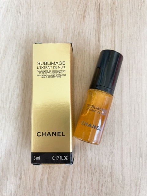 シャネルサブリマージュレクストレドゥニュイサンプル5ml☆未開封未使用品☆