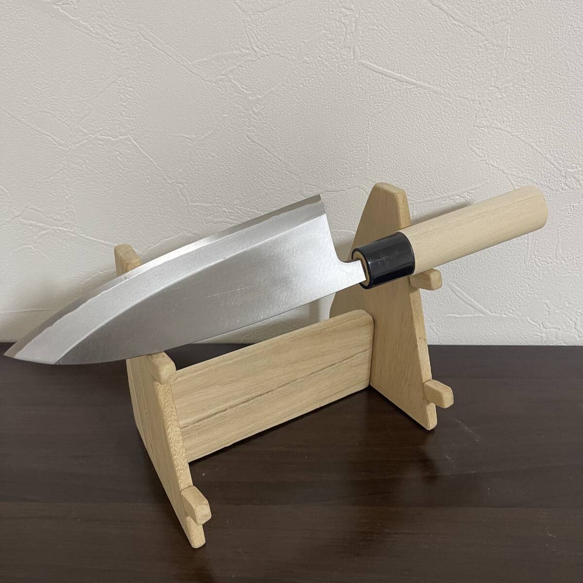 新品 未使用 堺 出刃包丁 霞焼 刃渡り16.5cm 特製正鋼 高級料理庖丁 刺身 柳葉 和包丁 片刃 本職 板前 寿司 魚屋 市場 打刃物 sakai 日本製