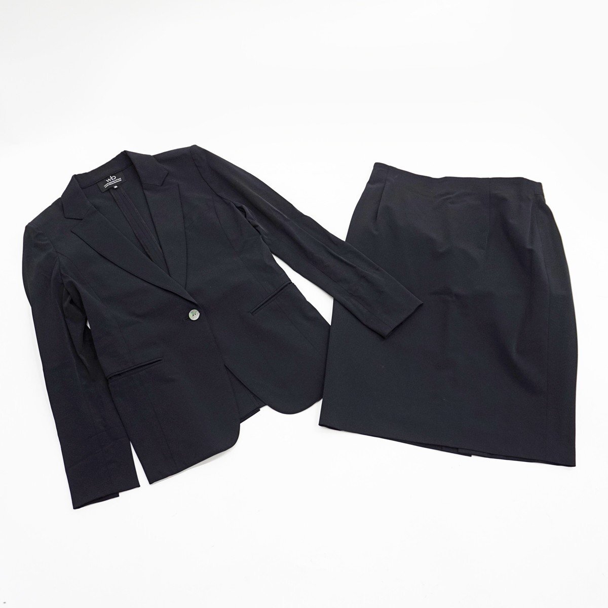 ◇【wb ダブルビー】セットアップ ブラック 38