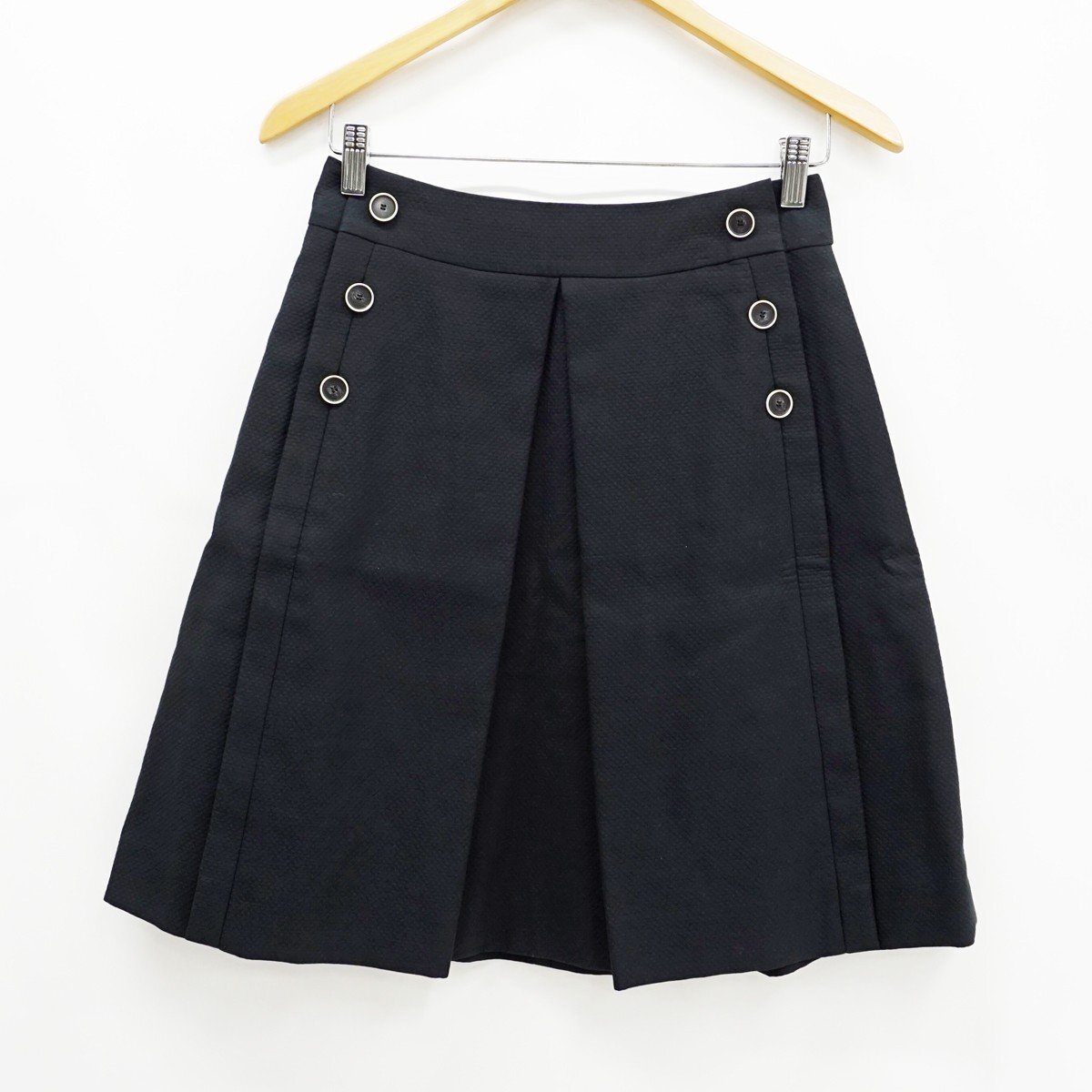 △【FOXEY BOUTIQUE フォクシーブティック】スカート 35701 ブラック 38