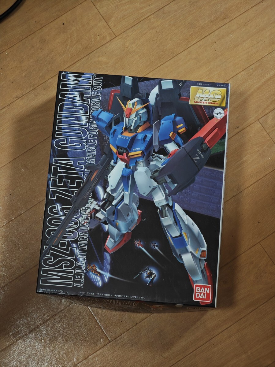 【入荷・新品】 MG ゼータガンダム MSZ-006 機動戦士Zガンダム バンダイ プラモデル 未組立 Zガンダム ガンプラ Ver ￥6000→値下げ