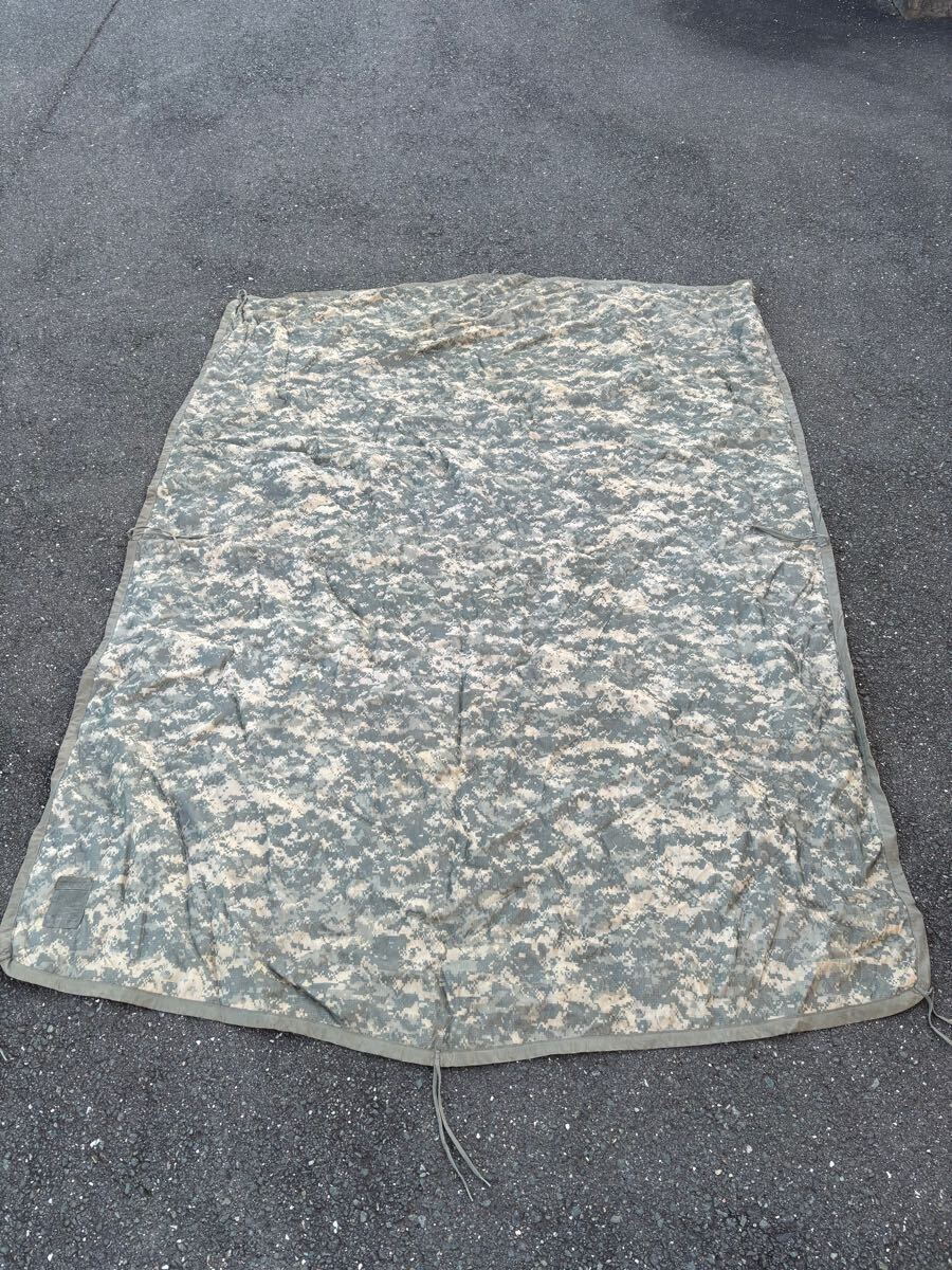 米軍放出品　美品　実物　 ポンチョライナー　 デジタル迷彩　 アウトドア　 キャンプ　
