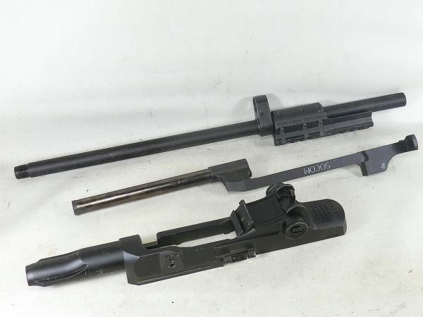 Σ東京マルイ　電動ガン　M14 コッキングハンドル　メタルレシーバー　アウターバレル他　ジャンクーパーツ