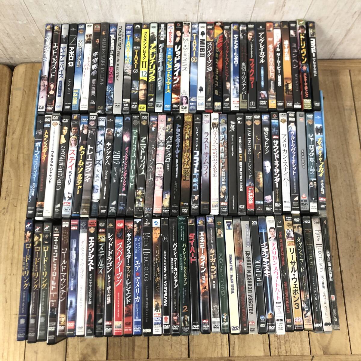 ＊洋画 DVD 100本まとめ トランスフォーマー スパイダーマン ラストサムライ キングダム エクソシスト ミッション・インポッシブル 他