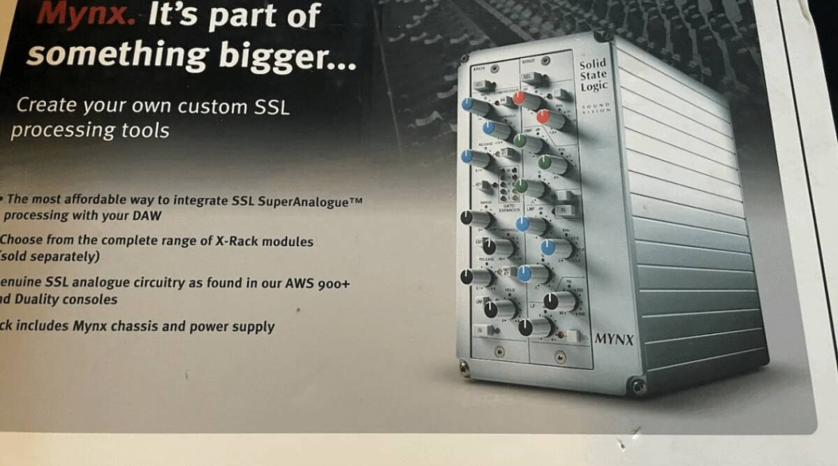 mynx ssl Solid state logic MYNX 8ch Summing Bundle サミングアンプ