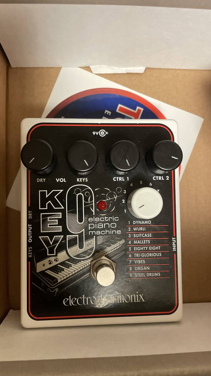 KEY9/Electric Piano Machine/Electro-Harmonix （エレクトロハーモニクス） エフェクター