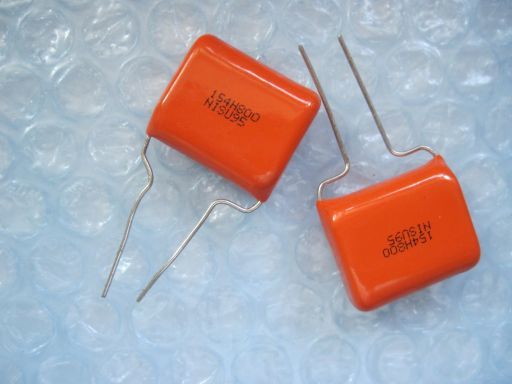 SB03　ニッセイ　NISSEI　ＰＰフィルムコンデンサ??　0.15μＦ±３％　800v　未使用品ですが長期保存品　汚れ、キズ等有り　2個セット