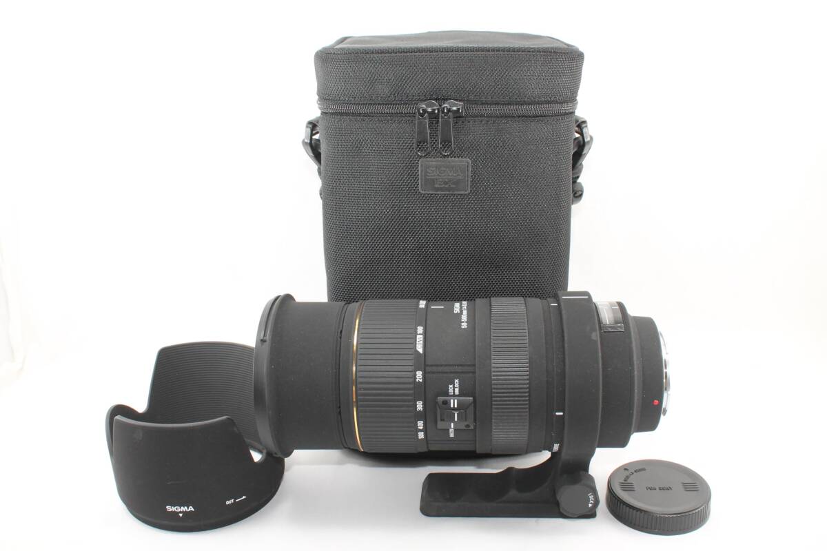 【20250530-001】SIGMA 超望遠ズームレンズ APO 50-500mm F4.5-6.3 DG OS HSM ソニー用 フルサイズ対応