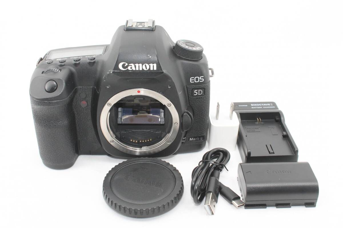 【20250531-004】Canon デジタル一眼レフカメラ EOS 5D MarkII ボディ