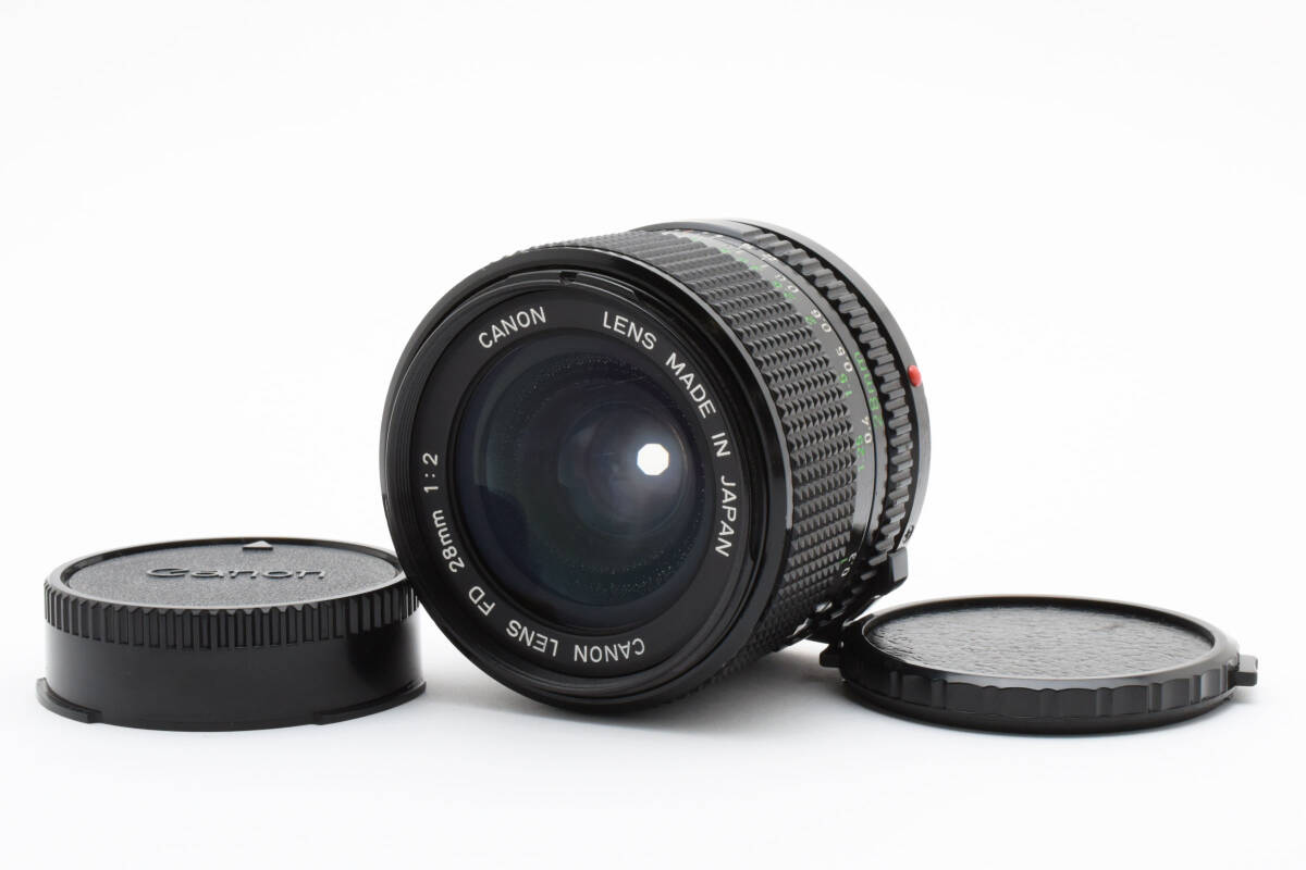 #4659 Canon New FD 28mm F:2 単焦点 マニュアルフォーカス MFレンズ