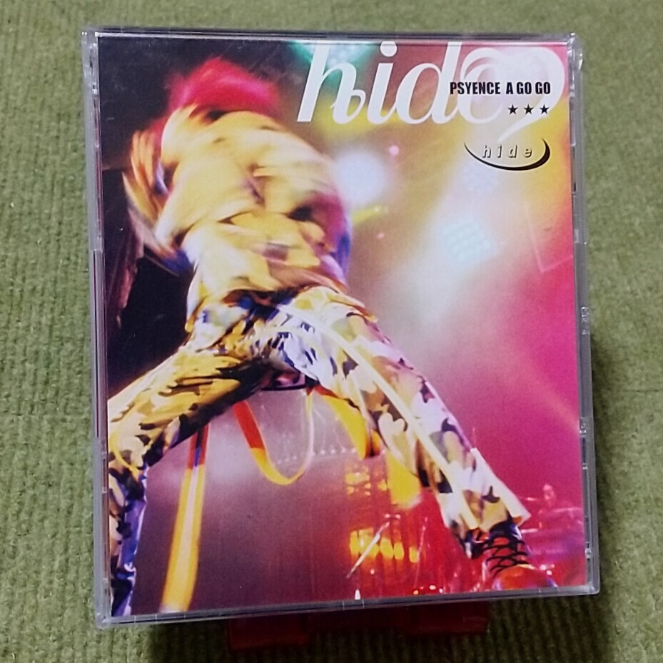 【名盤！】hide PSYENCE A GO GO ライブCDアルバム 3枚組 限界破裂 Hi-Ho DICE MISERY FLAME OBLAAT TELL ME X JAPAN best ベスト