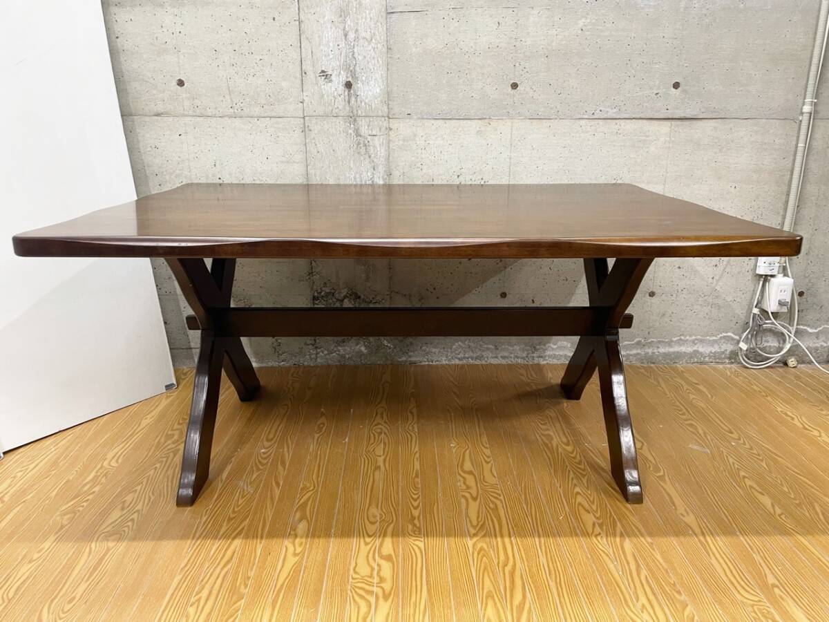 廃盤品 カリモク karimoku カリモク家具 RUSTIC ダイニングテーブル 150 木製 天然木 インテリア 机 