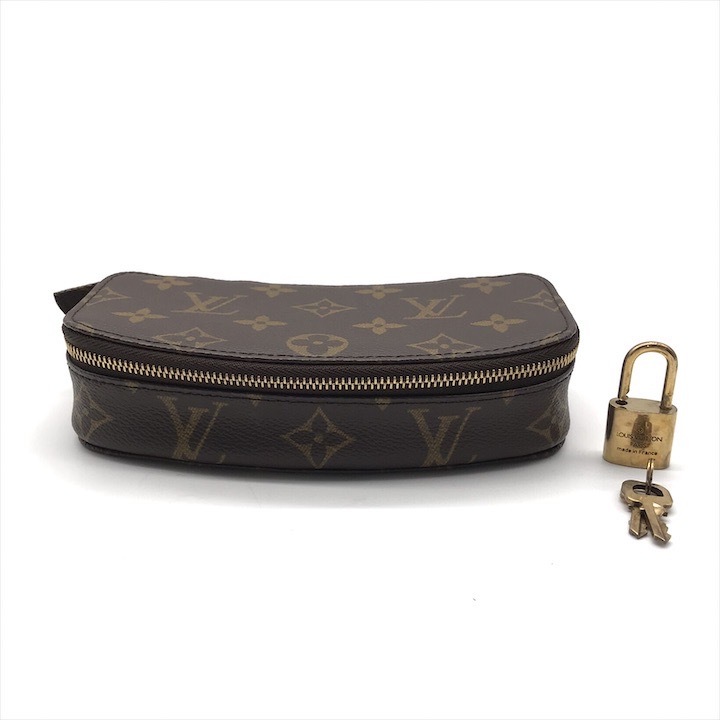 展示品 LOUIS VUITTON ヴィトン モノグラム ポッシュ モンテカルロ ジュエリーケース ポーチ 小物入れ ブランド 小物 レディース m14386
