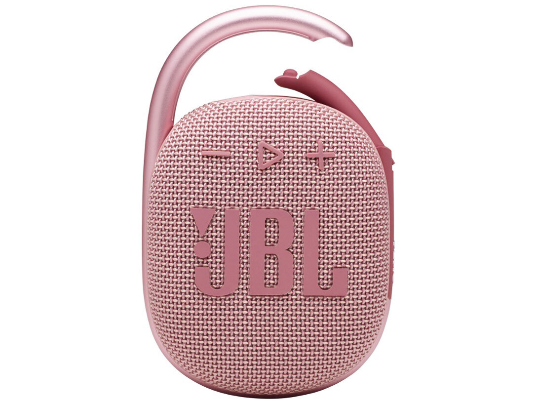 ◆新品未開封 JBL Bluetoothスピーカー JBL CLIP 4(JBLCLIP4PINK) [カラビナ/防水・防塵（IP67）/パッシブラジエーター搭載/約239g] 