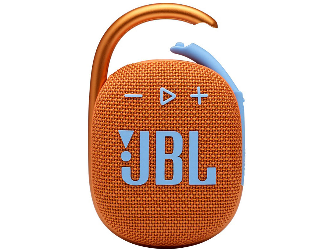 ◆新品未開封 JBL Bluetoothスピーカー JBL CLIP 4(JBLCLIP4ORG) [カラビナ/防水・防塵（IP67）/パッシブラジエーター搭載/約239g] 