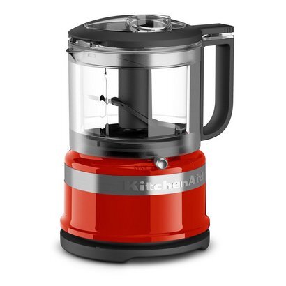 ◆新品未開封 キッチンエイド（KitchenAid）ミニフードプロセッサー 9KFC3516-HT [3.5カップ/みじん切り,離乳食等/色=ホットソース] 保証付