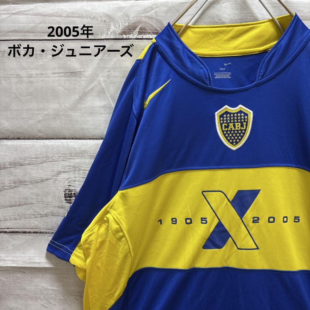 新品 ボカ・ジュニアーズ 2005年 100周年記念 ユニフォーム タグ付き