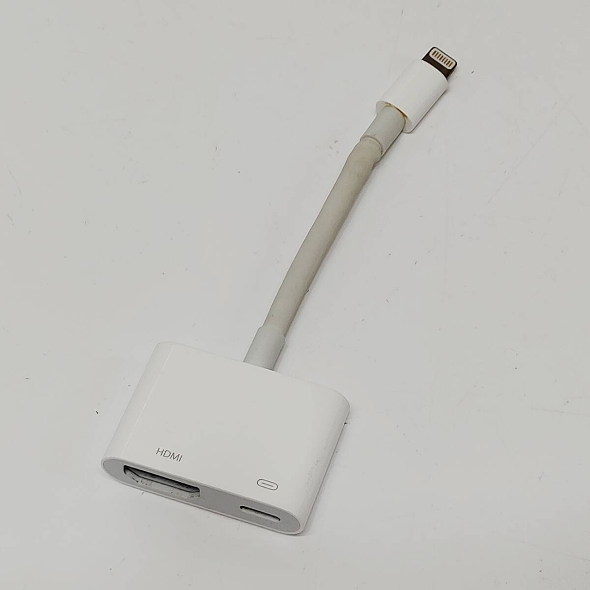 ●動作品 アップル A1438 HDMI変換アダプター Apple アクセサリ Lightning to Digital AV Adapter N971