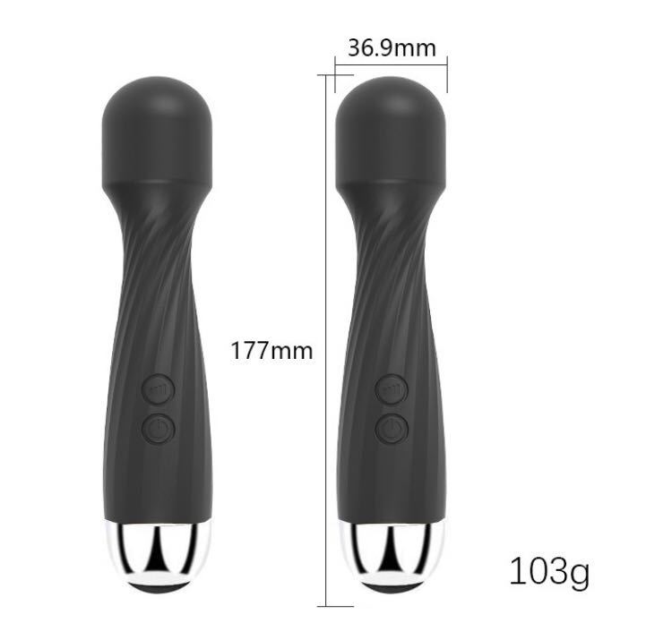 2個セット　新品ハンディマッサージャー　マッサージ機肩こり疲労　黒