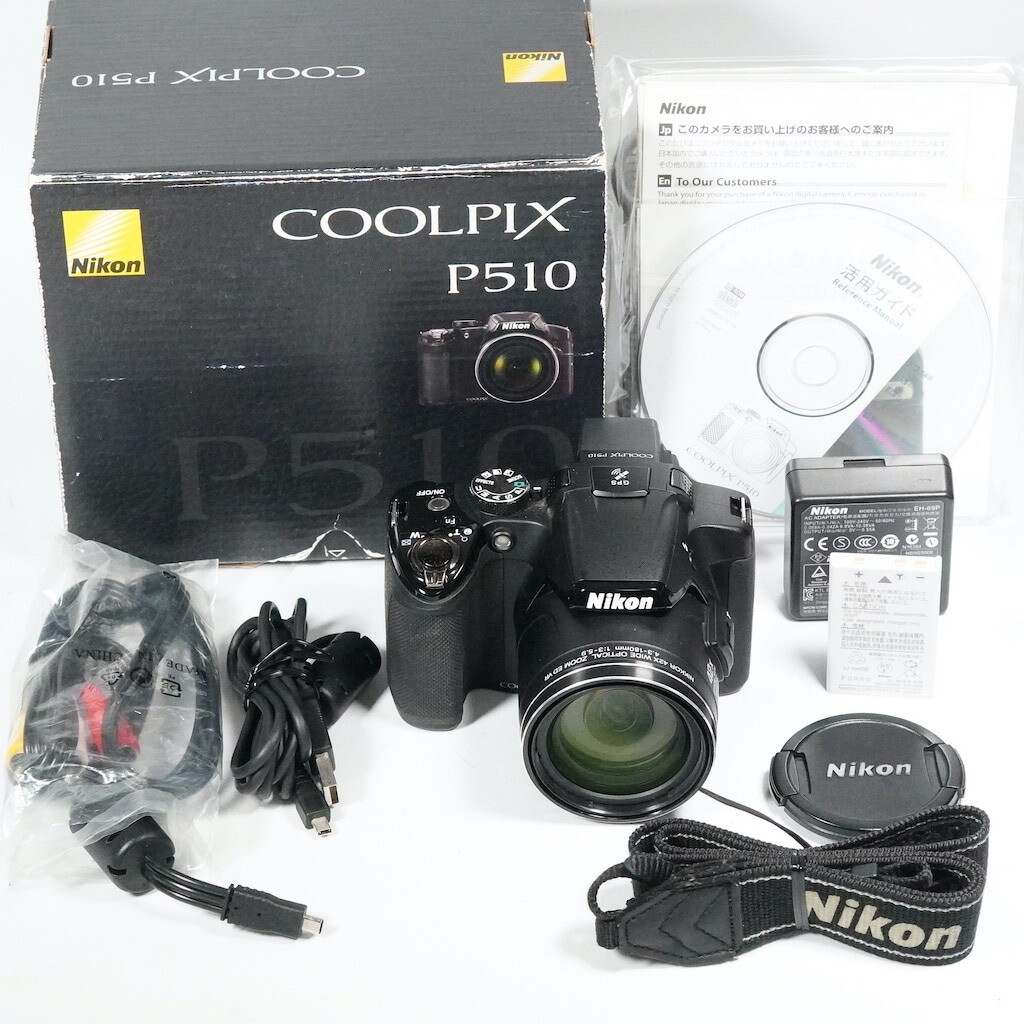 Nikon ニコン COOLPIX P510 ブラック 動作OK 返金保証 /1855