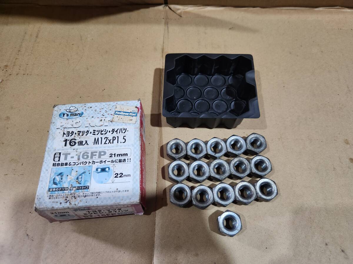 トヨタ マツダ ミツビシ ダイハツ 16個入りM12xP1.5軽自動車コンパクトカーホイールに！！