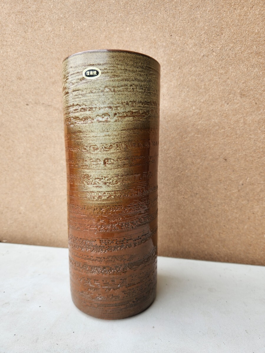 信楽焼 花瓶 陶器 壺 生け花 インテリア 割れ無し 水漏れ無し 1