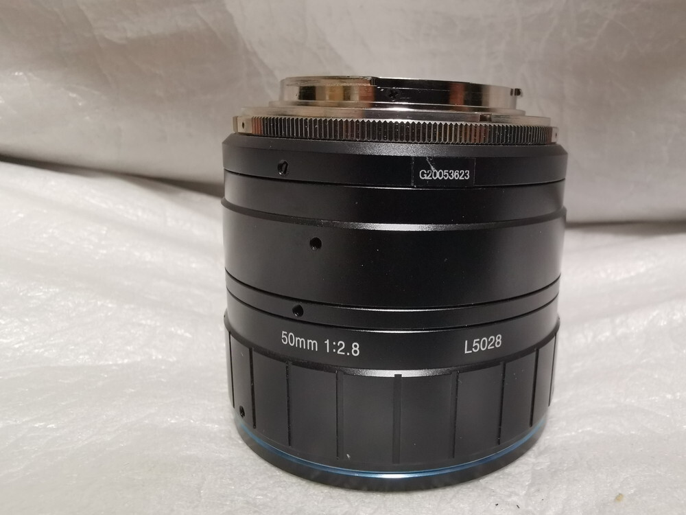 ★未使用に近い★ VS Technology社 VS-L5028/F 50mm/F2.8 Fマウント 大口径レンズ/ラインセンサーカメラ対応