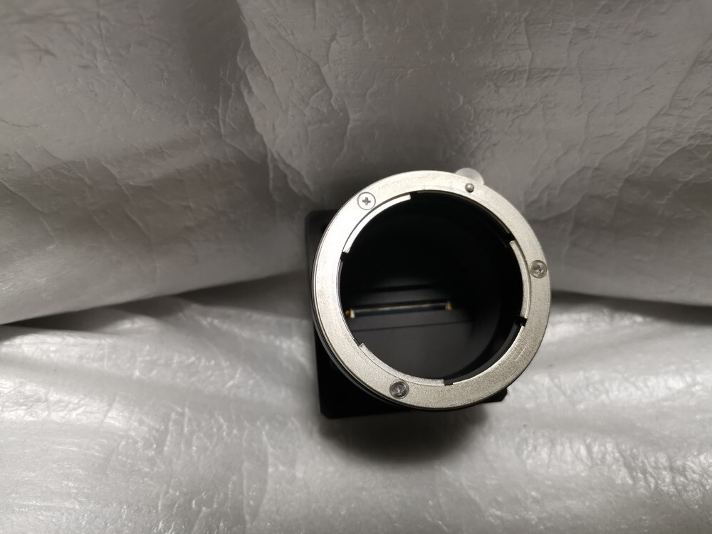 ★未使用に近い★ Basler raL4096-80km CameraLink形式 4096画素ラインスキャンカメラ Fマウント