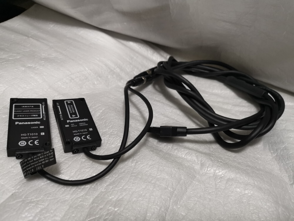 ★未使用に近い★ Panasonic HG-T1010(E+D) 透過型変位センサヘッド 測定幅10mm