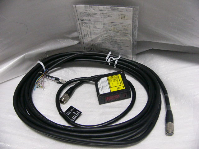 ★未使用に近い★ Panasonic HL-G105-S-J 小型1.5μmレーザ変位センサ ケーブルHL-G1CCJ5 5m付 複数有